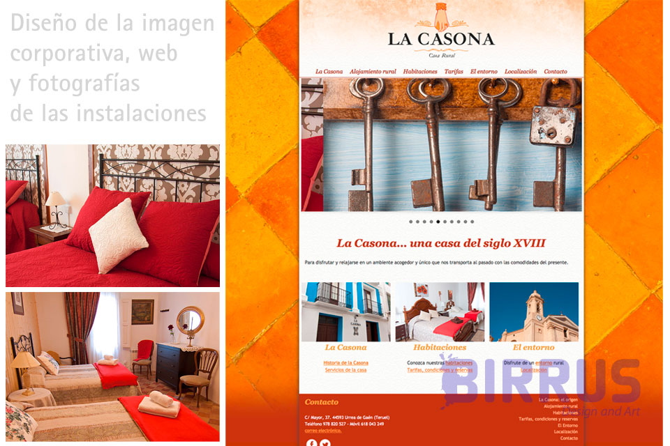 Diseño web casa rural